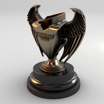 trophy illustration aesthetic photo