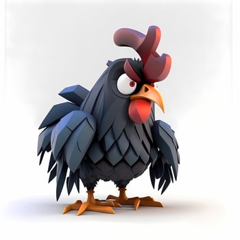 rooster illustration aesthetic photo