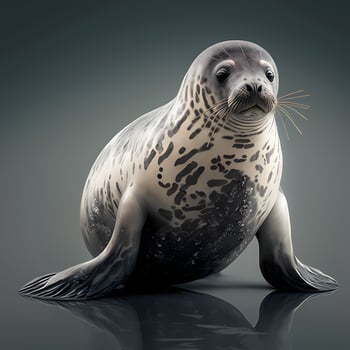 seal illustration aesthetic photo