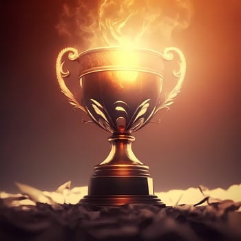 trophy illustration aesthetic photo