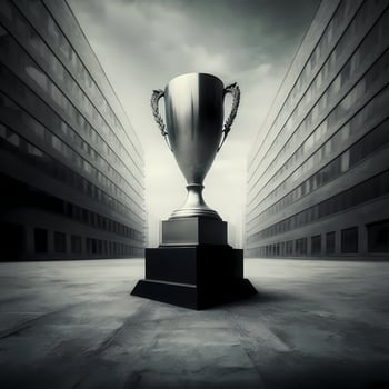 trophy illustration aesthetic photo