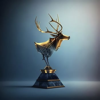 trophy illustration aesthetic photo