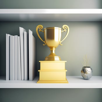 trophy illustration aesthetic photo
