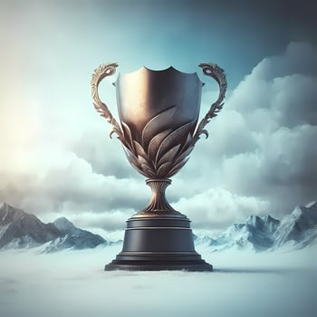 trophy illustration aesthetic photo
