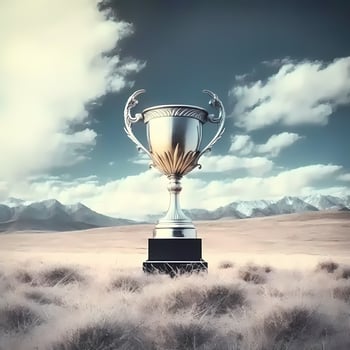 trophy illustration aesthetic photo