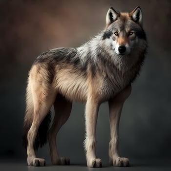 wolf activity illustration photo