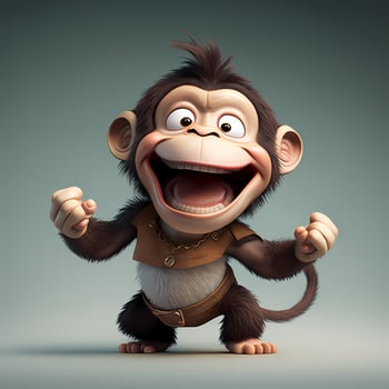 animal smile happy character photo