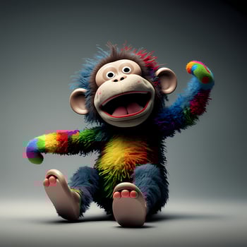 animal smile happy character photo