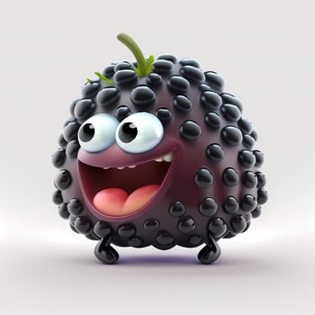 fruit happy character cute photo