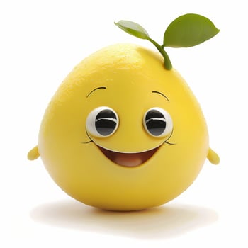 fruit happy character cute photo