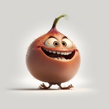 vegetables happy character cute photo