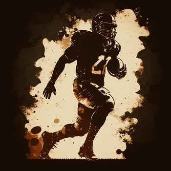 sport silhouette aesthetic photo