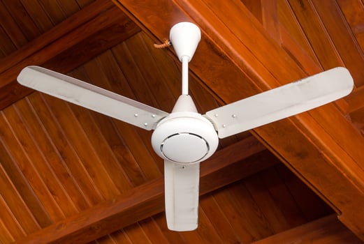 ceiling fan decoration interior in the room photo