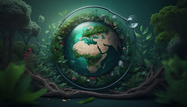 World Health Nature Background - photo