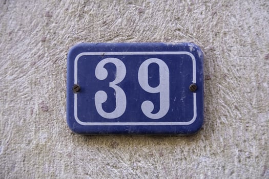 Number thirty nine photo