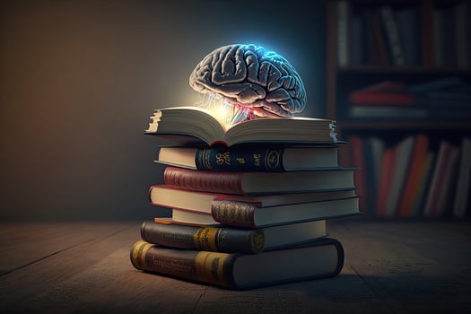 Education knowledge concept. Illustration photo