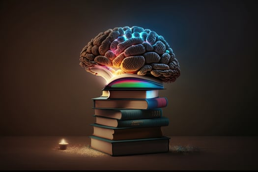 Education knowledge concept. Illustration photo