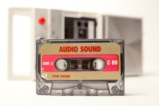 old cassette tape photo