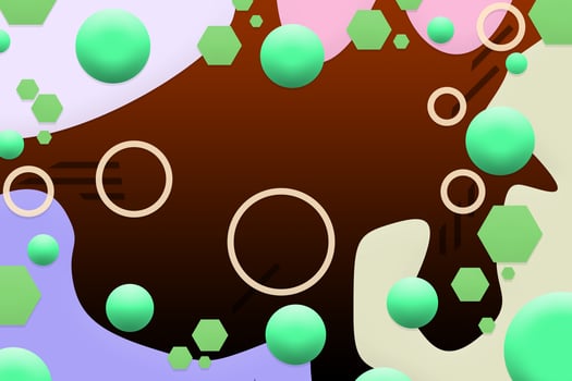 Modern digital futuristic abstract background photo