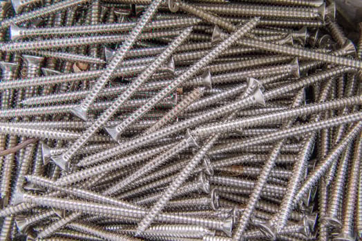 A pile of screw photo