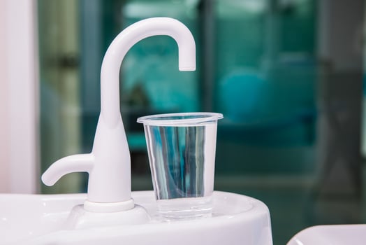 Dental tap in dental clinic photo