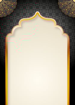 ramadan kareem glowing background photo