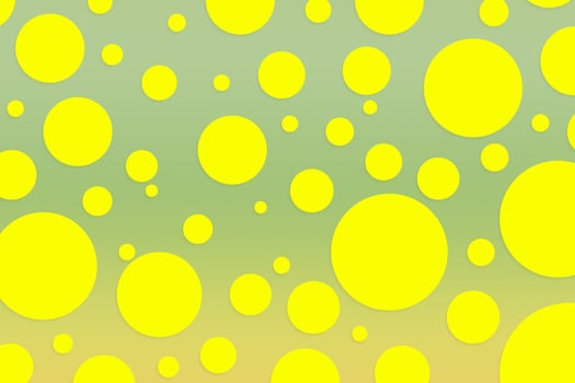 Colorful polka dot backdrop and background photo