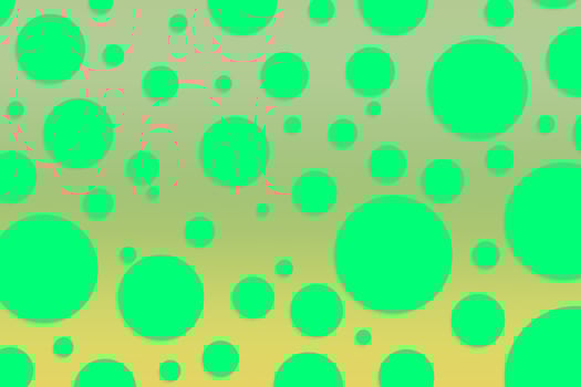 Colorful polka dot backdrop and background photo