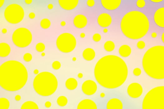 Colorful polka dot backdrop and background photo
