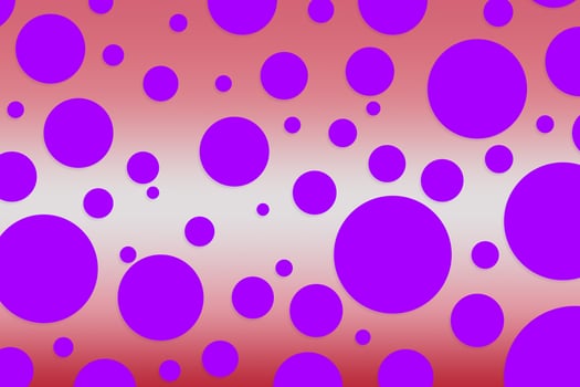 Colorful polka dot backdrop and background photo
