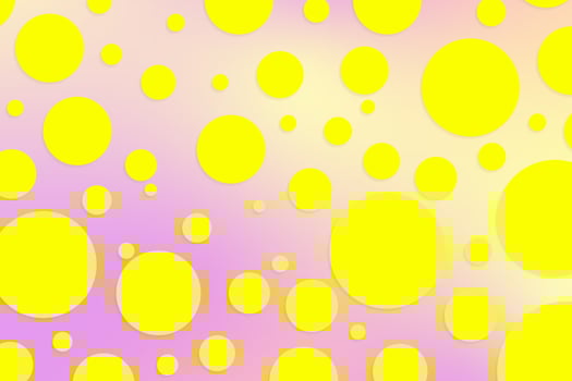 Colorful polka dot backdrop and background photo