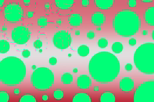 Colorful polka dot backdrop and background photo