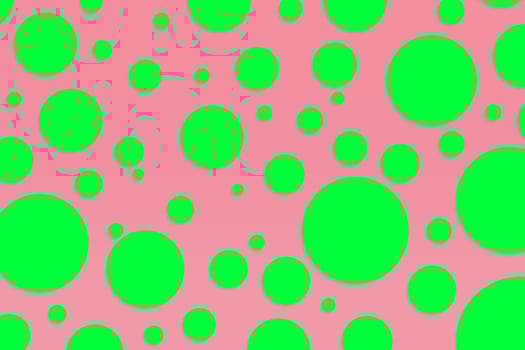 Colorful polka dot backdrop and background photo