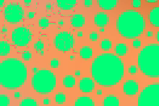 Colorful polka dot backdrop and background photo
