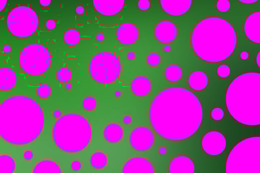 Colorful polka dot backdrop and background photo