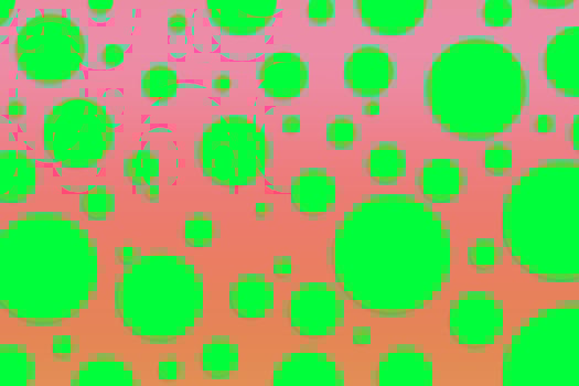 Colorful polka dot backdrop and background photo