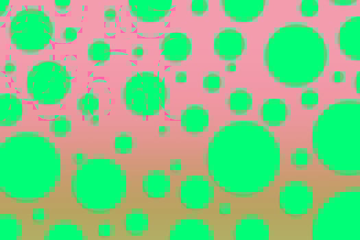Colorful polka dot backdrop and background photo