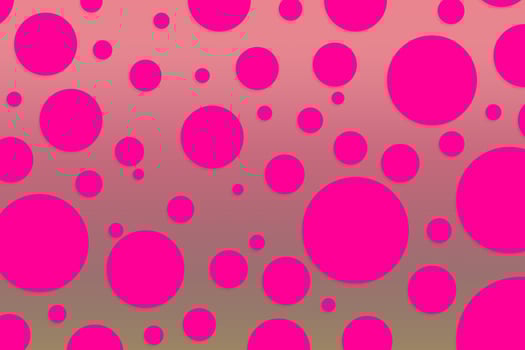 Colorful polka dot backdrop and background photo