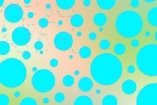 Colorful polka dot backdrop and background photo