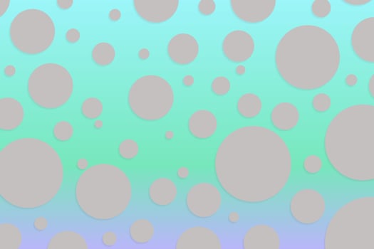 Colorful polka dot backdrop and background photo