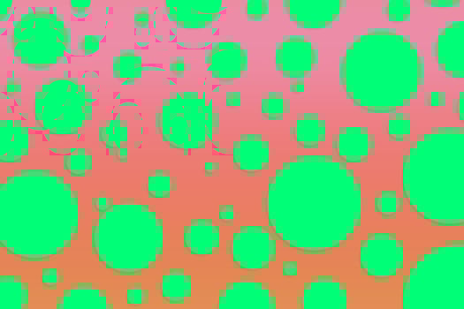 Colorful polka dot backdrop and background photo
