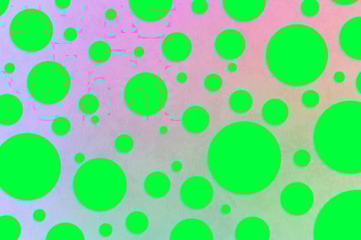 Colorful polka dot backdrop and background photo