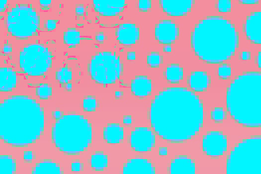 Colorful polka dot backdrop and background photo