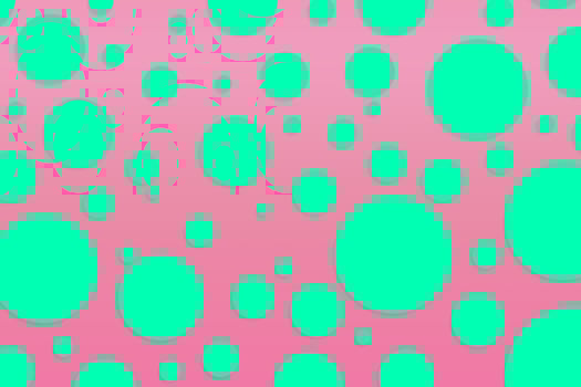 Colorful polka dot backdrop and background photo
