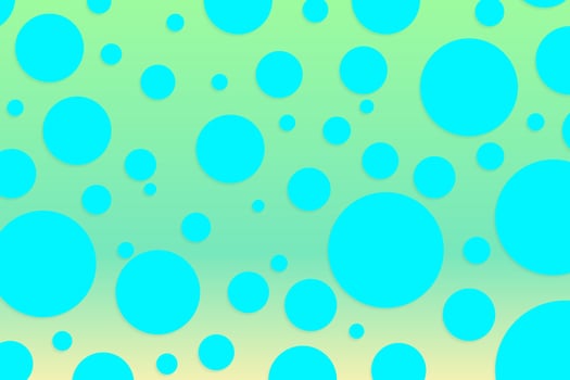 Colorful polka dot backdrop and background photo