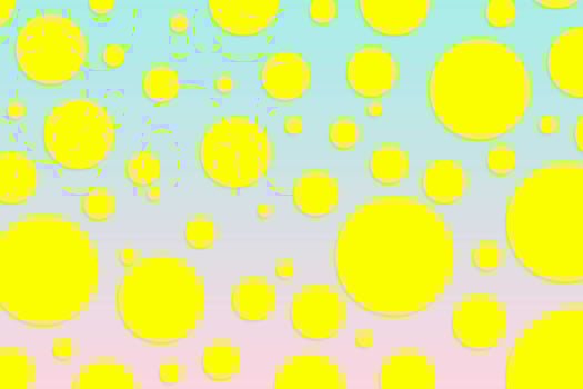 Colorful polka dot backdrop and background photo