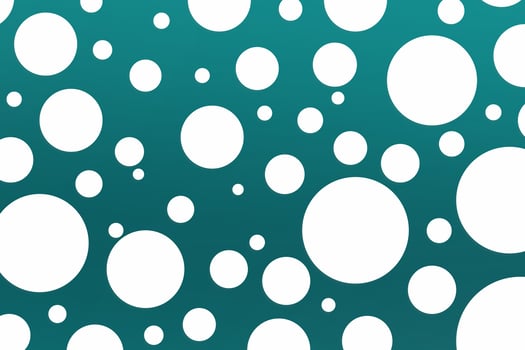 Colorful polka dot backdrop and background photo