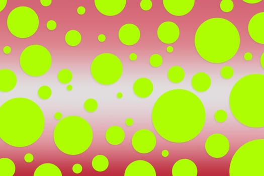Colorful polka dot backdrop and background photo