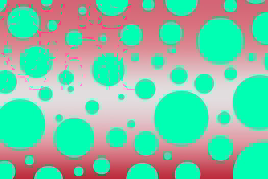 Colorful polka dot backdrop and background photo