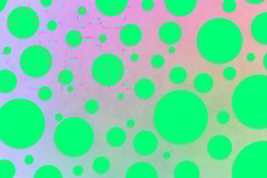 Colorful polka dot backdrop and background photo